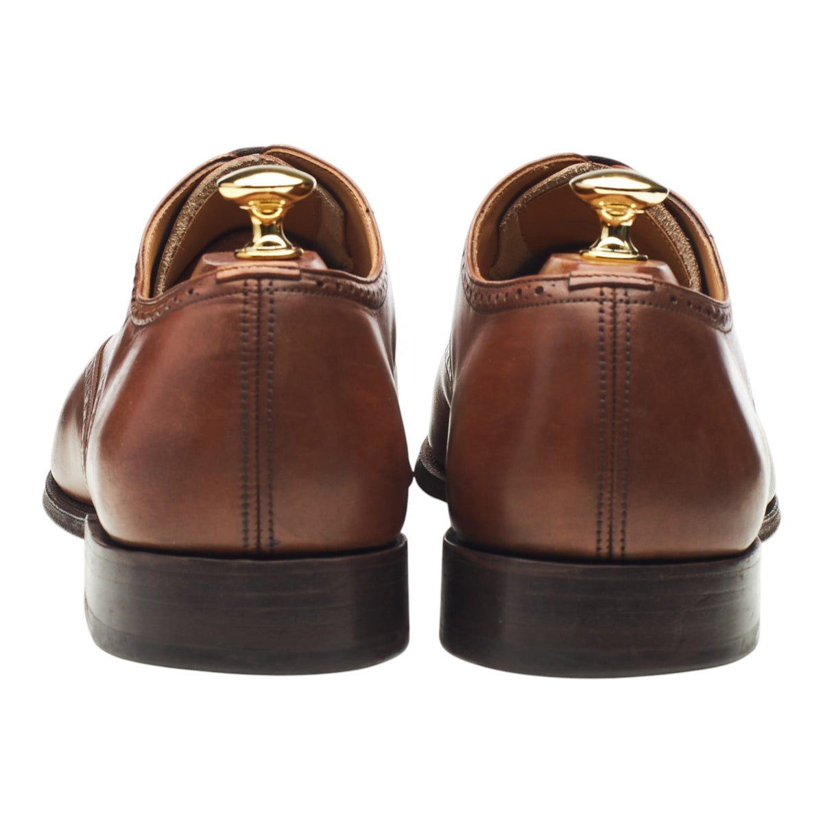 'Hailwood' Brown Leather Oxford Brogues UK 9.5 F