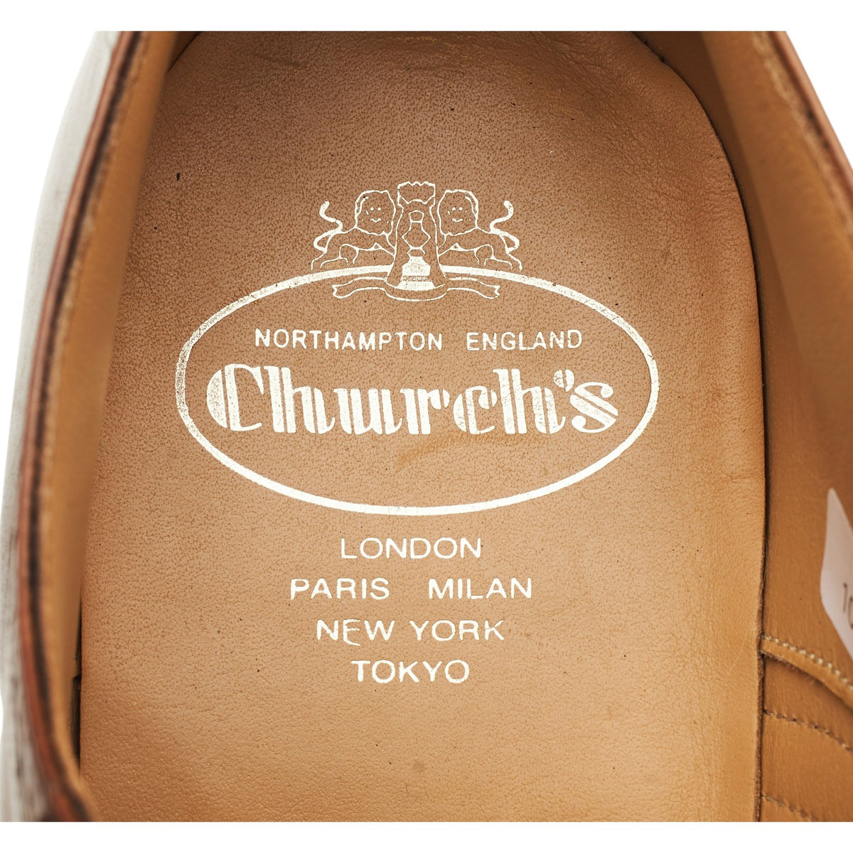 'Hailwood' Brown Leather Oxford Brogues UK 9.5 F