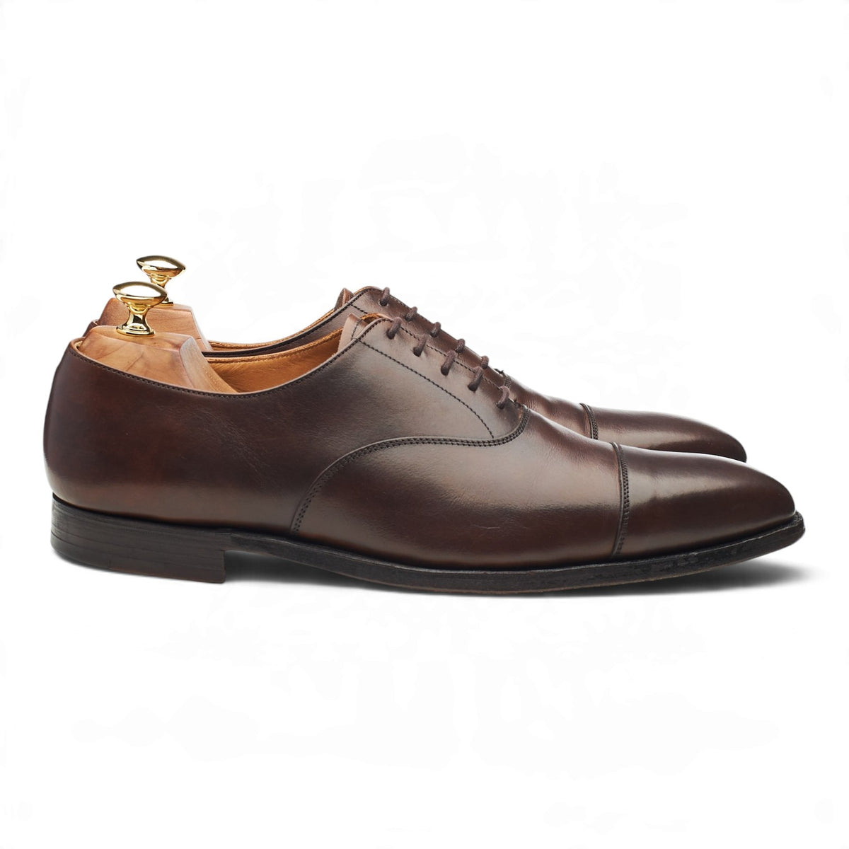'Hallam' Dark Brown Leather Oxford UK 9.5 E