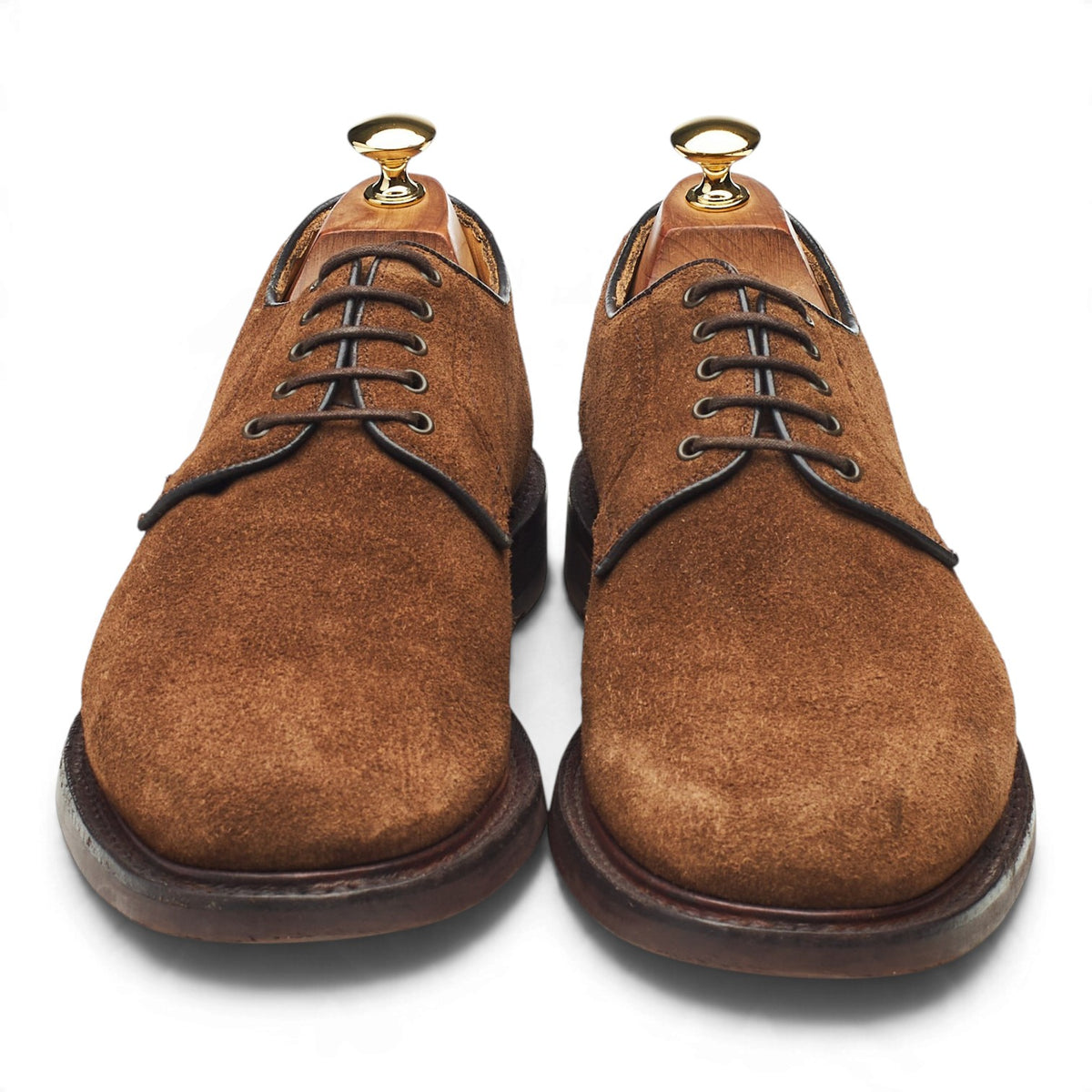 'Bestone' Brown Suede Derby UK 9.5 F