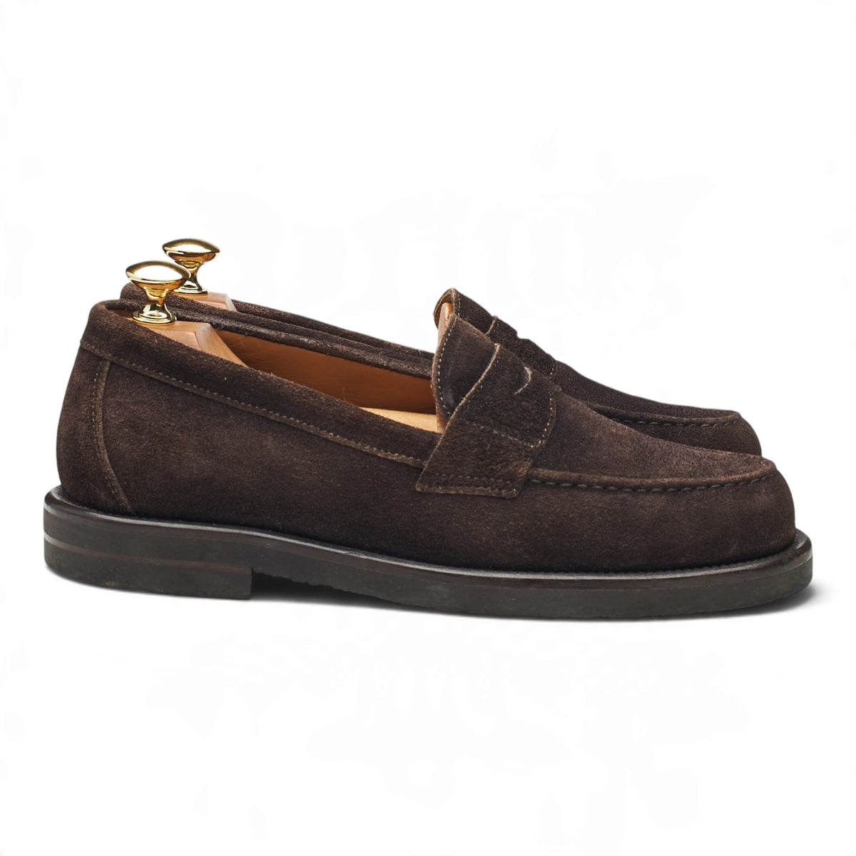 'Piugiàtt' Dark Brown Suede Loafers UK 6 EU 39
