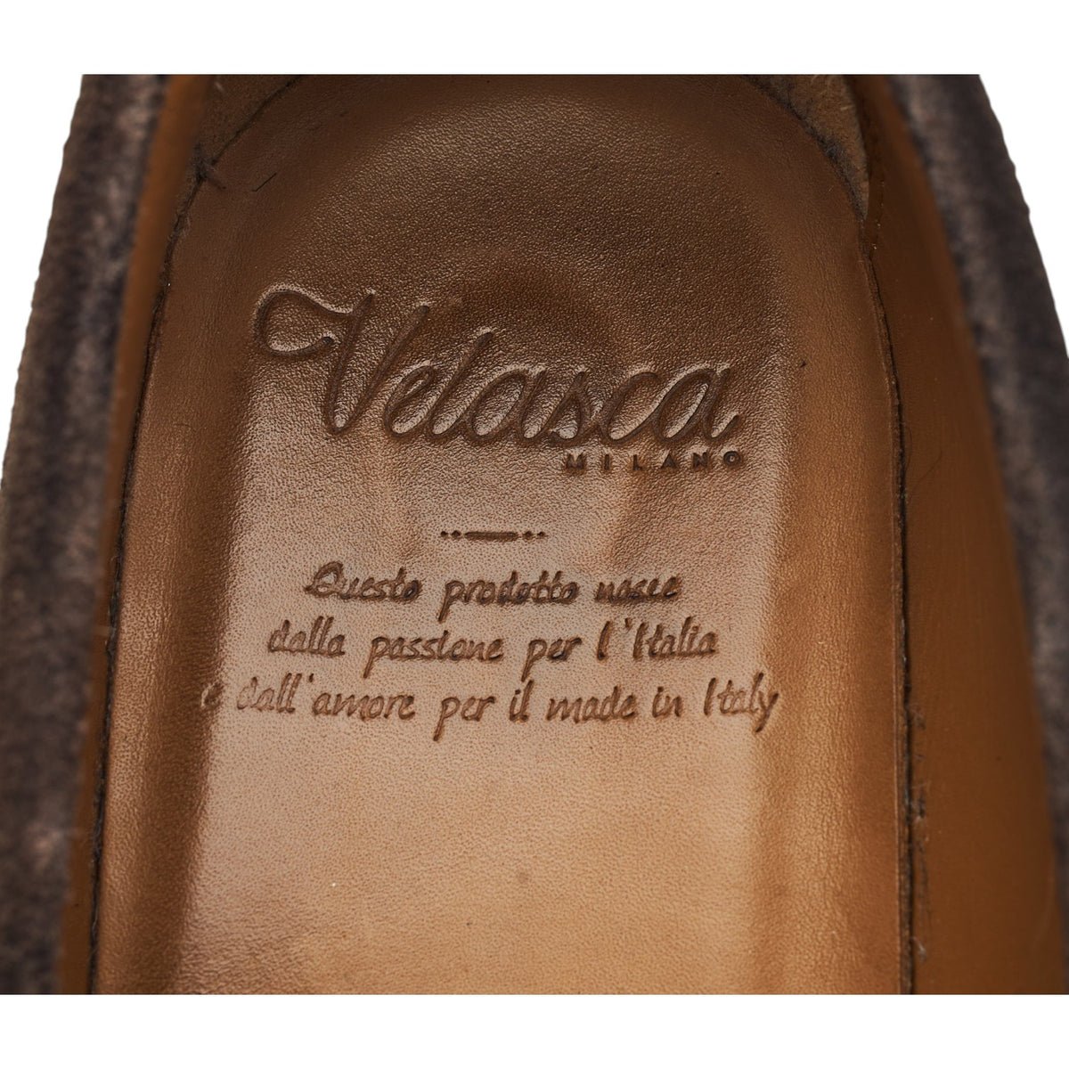 'Piugiàtt' Dark Brown Suede Loafers UK 6 EU 39