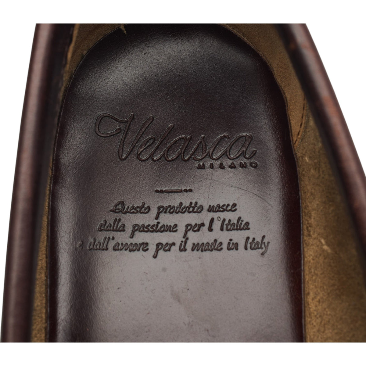 'Lutéer' Dark Brown Leather Loafers UK 5 EU 38