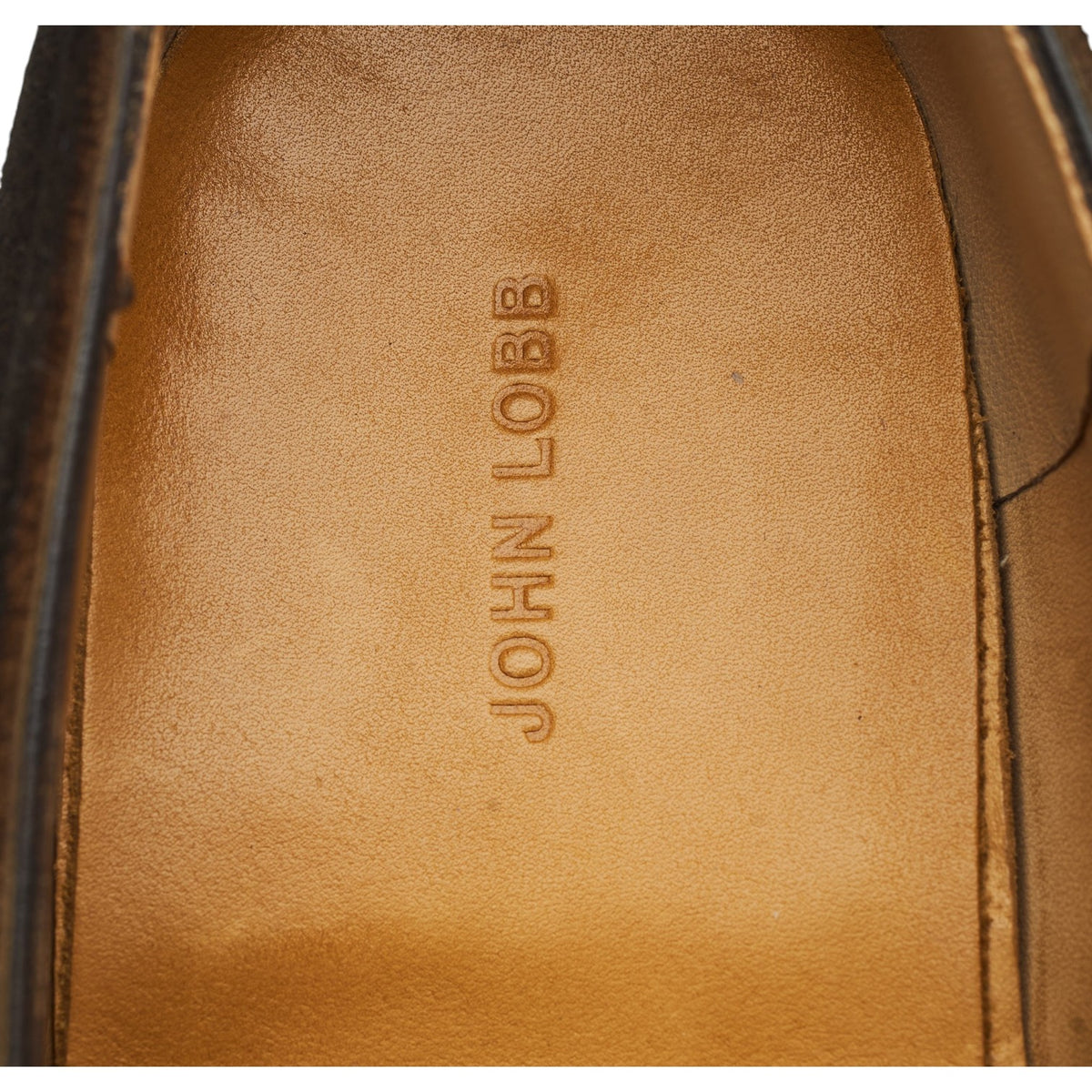 'Lopez' Dark Brown Suede Loafers UK 7 E