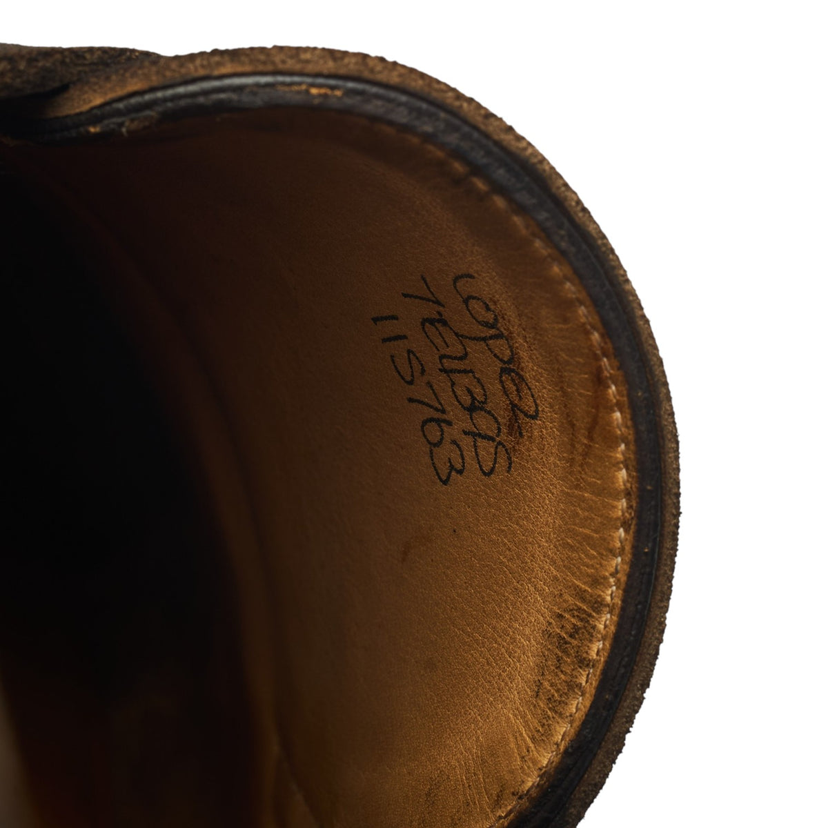 'Lopez' Dark Brown Suede Loafers UK 7 E