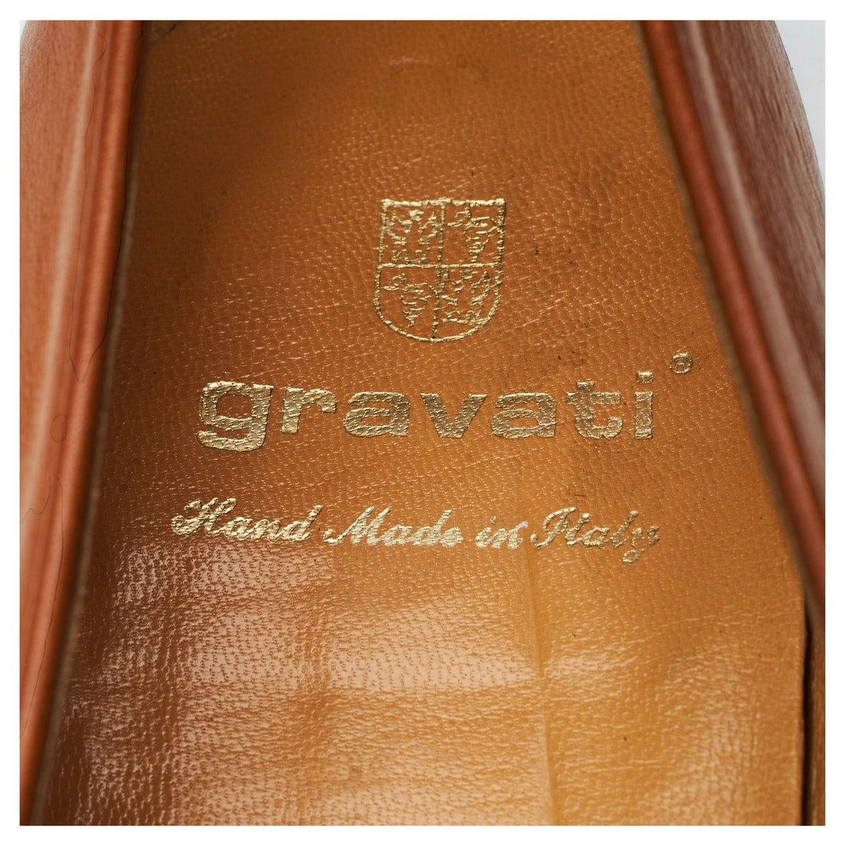 Tan Brown Leather Tassel Loafers UK 10 US 10.5