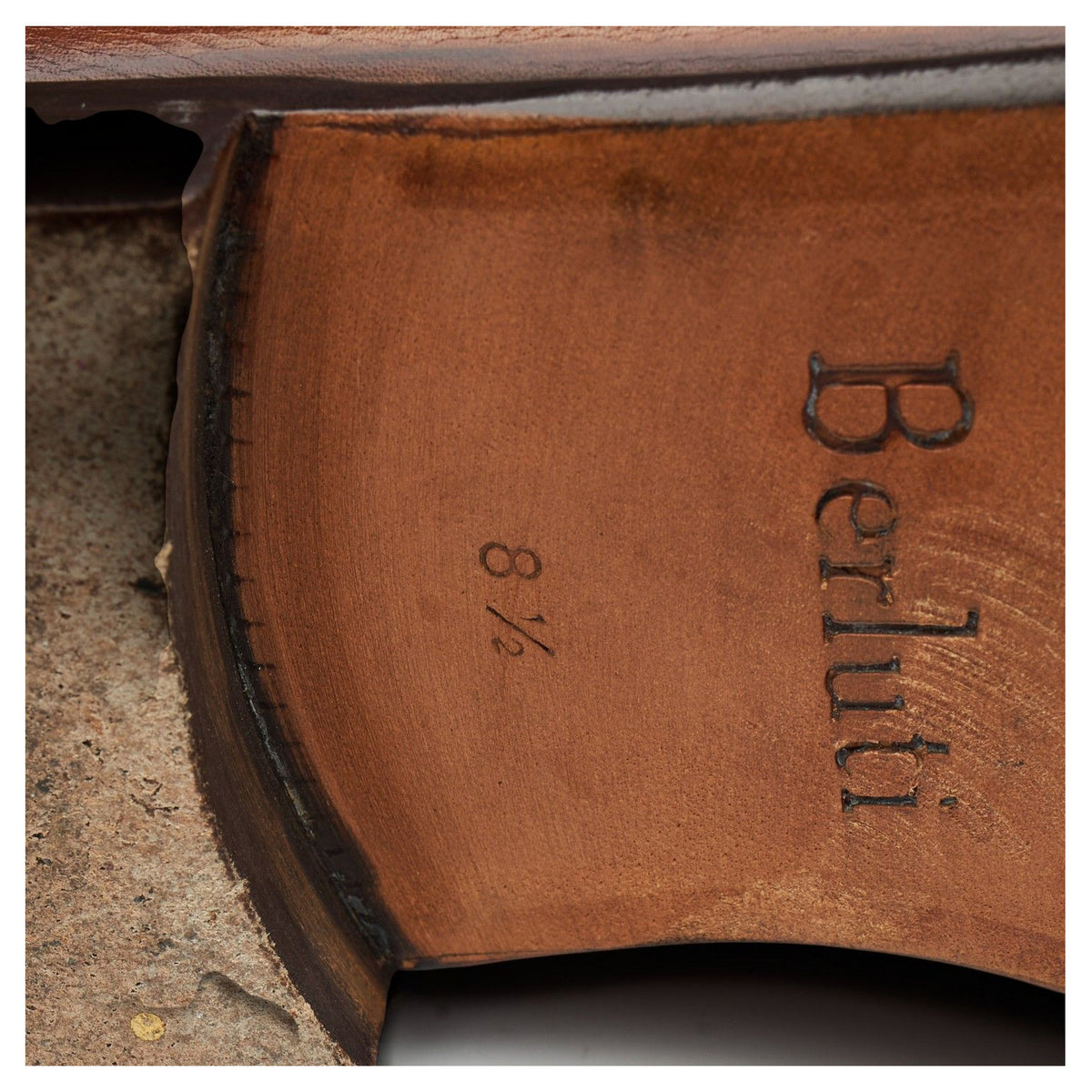 'Andy' Brown Leather Loafers UK 8.5