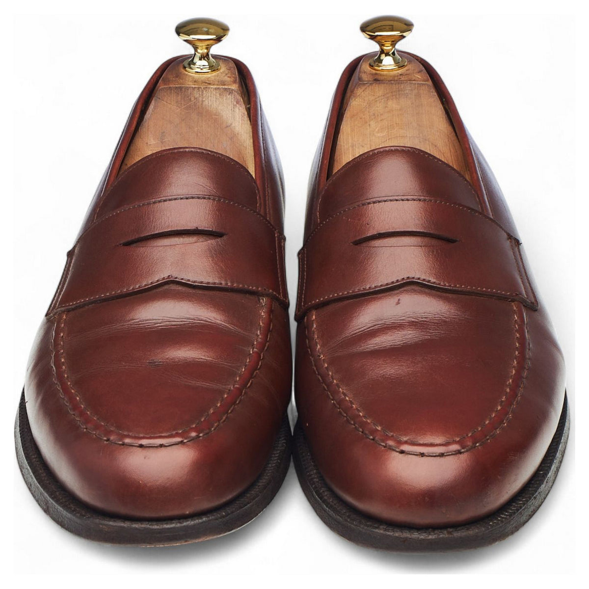 Brown Leather Loafers UK 10.5 US 11.5 D