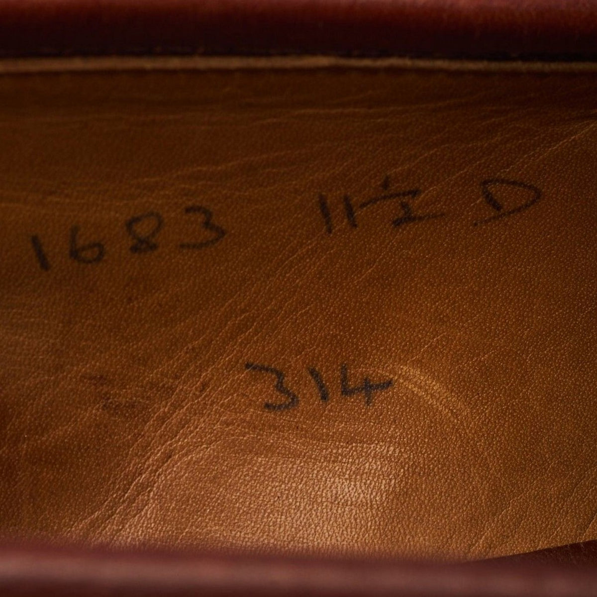 Brown Leather Loafers UK 10.5 US 11.5 D