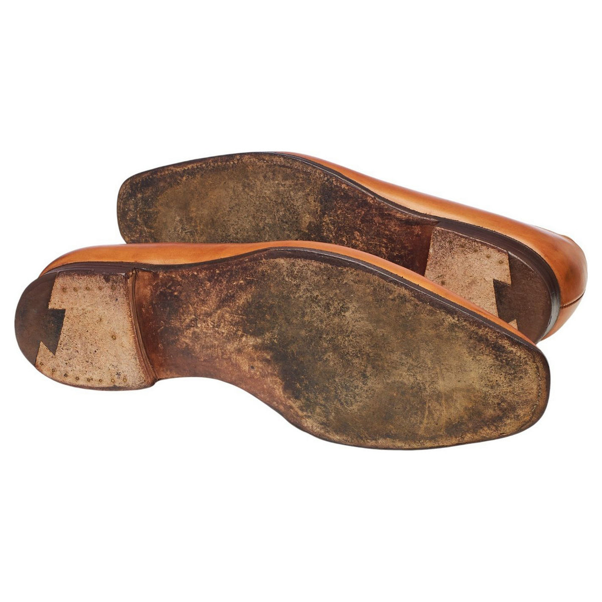 'Hanover' Tan Brown Leather Wholecut Oxford UK 9.5 E