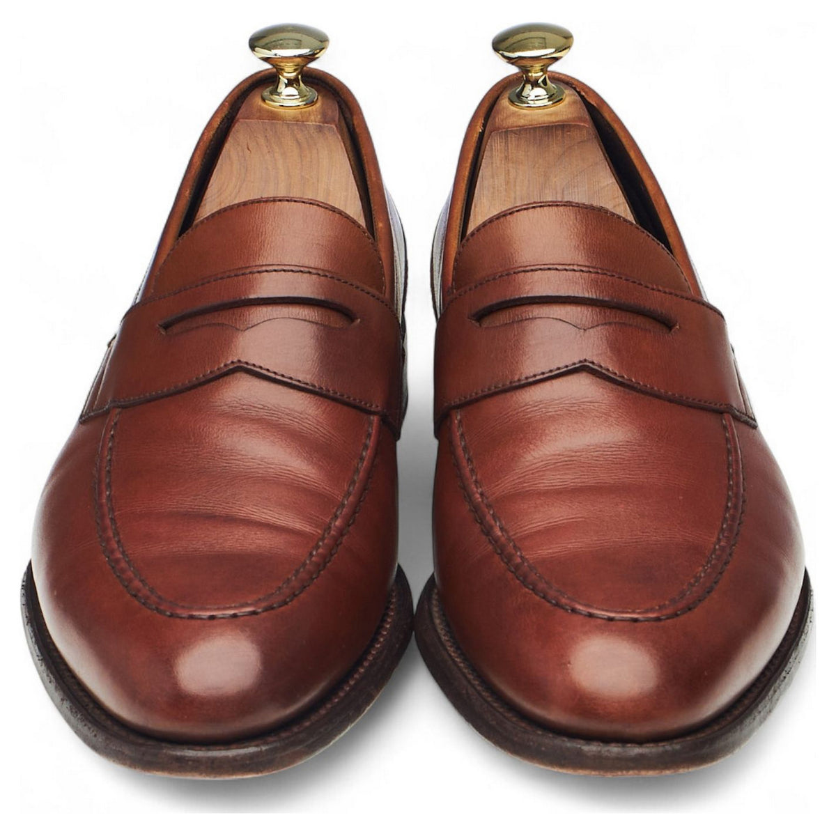 'St Pauls' Brown Leather Loafer UK 7 G