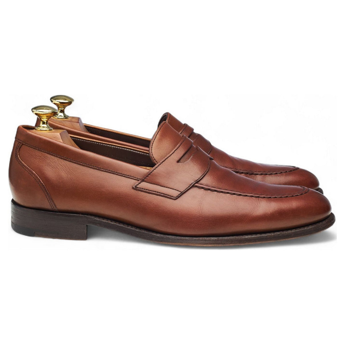 'St Pauls' Brown Leather Loafer UK 7 G