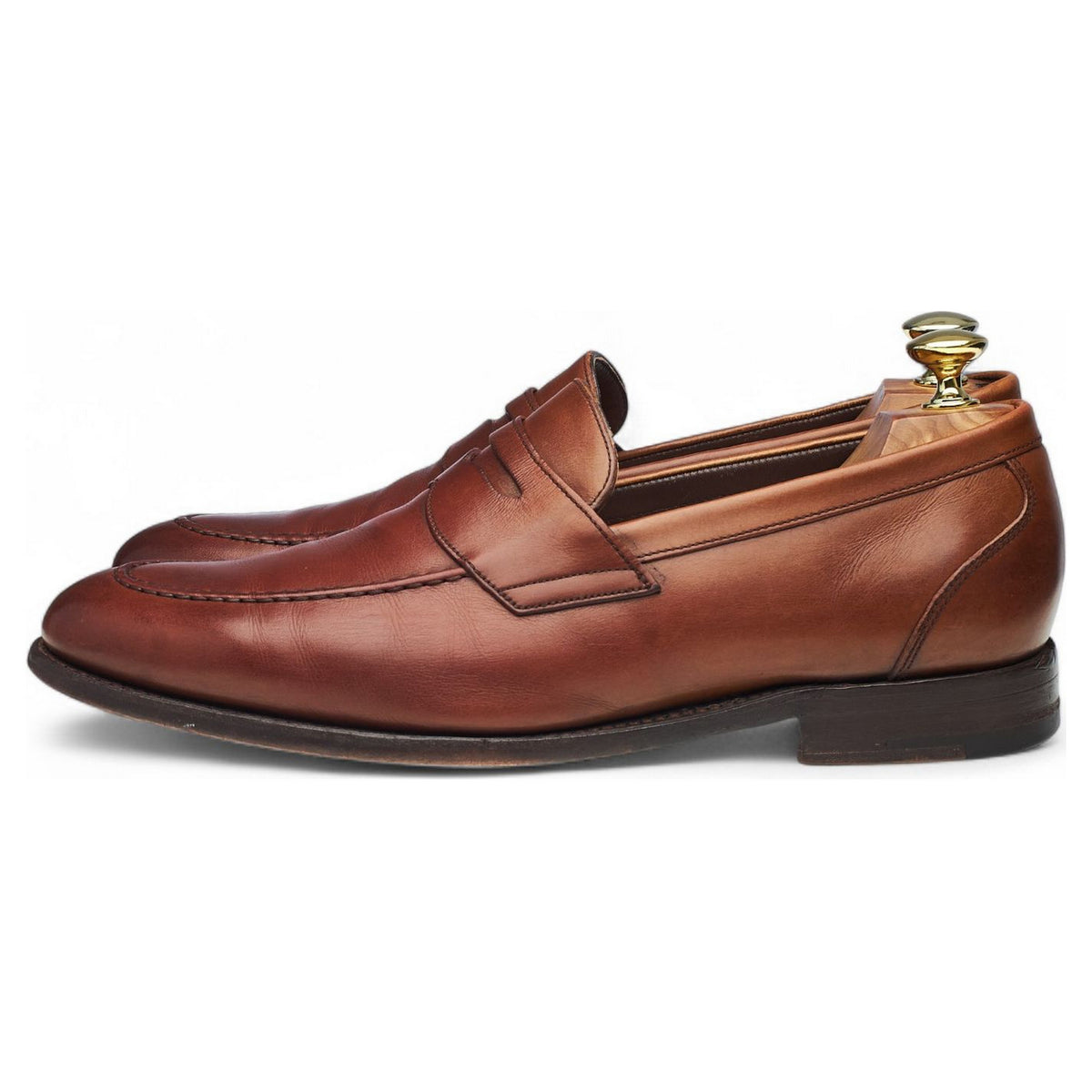 'St Pauls' Brown Leather Loafer UK 7 G