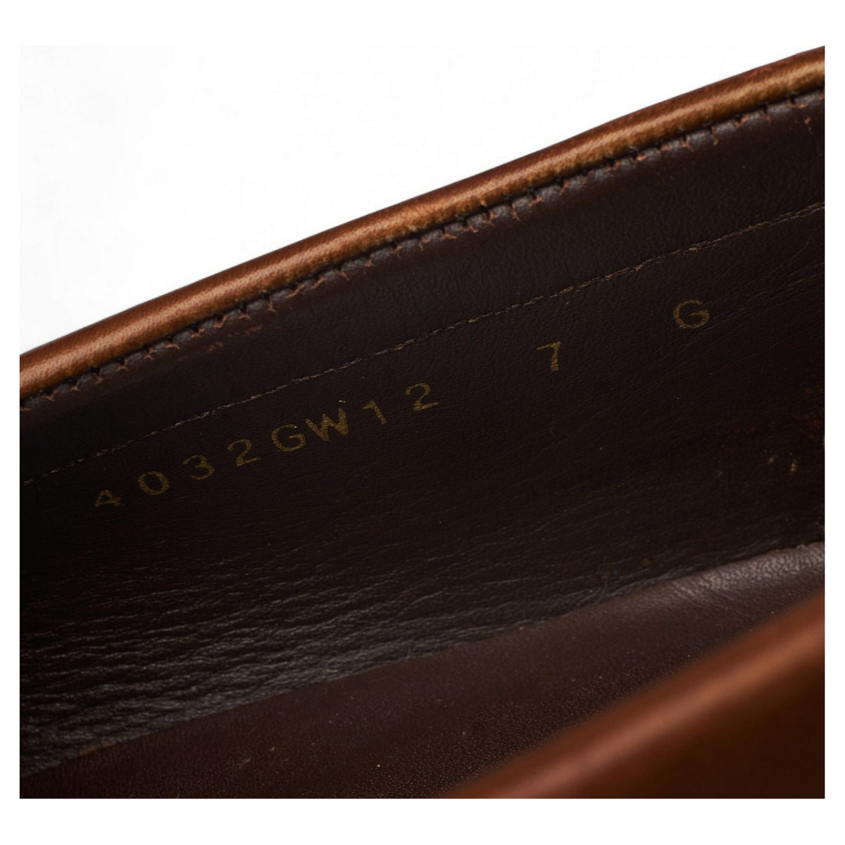 'St Pauls' Brown Leather Loafer UK 7 G