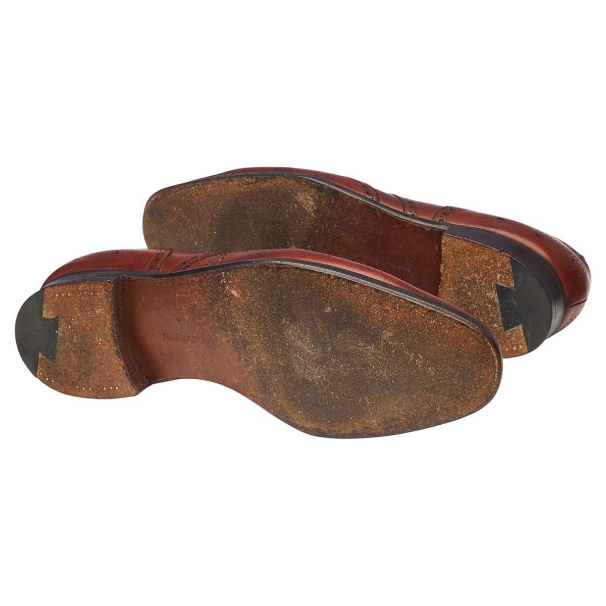 Foster & Son Brown Leather Derby Brogues UK 8 D