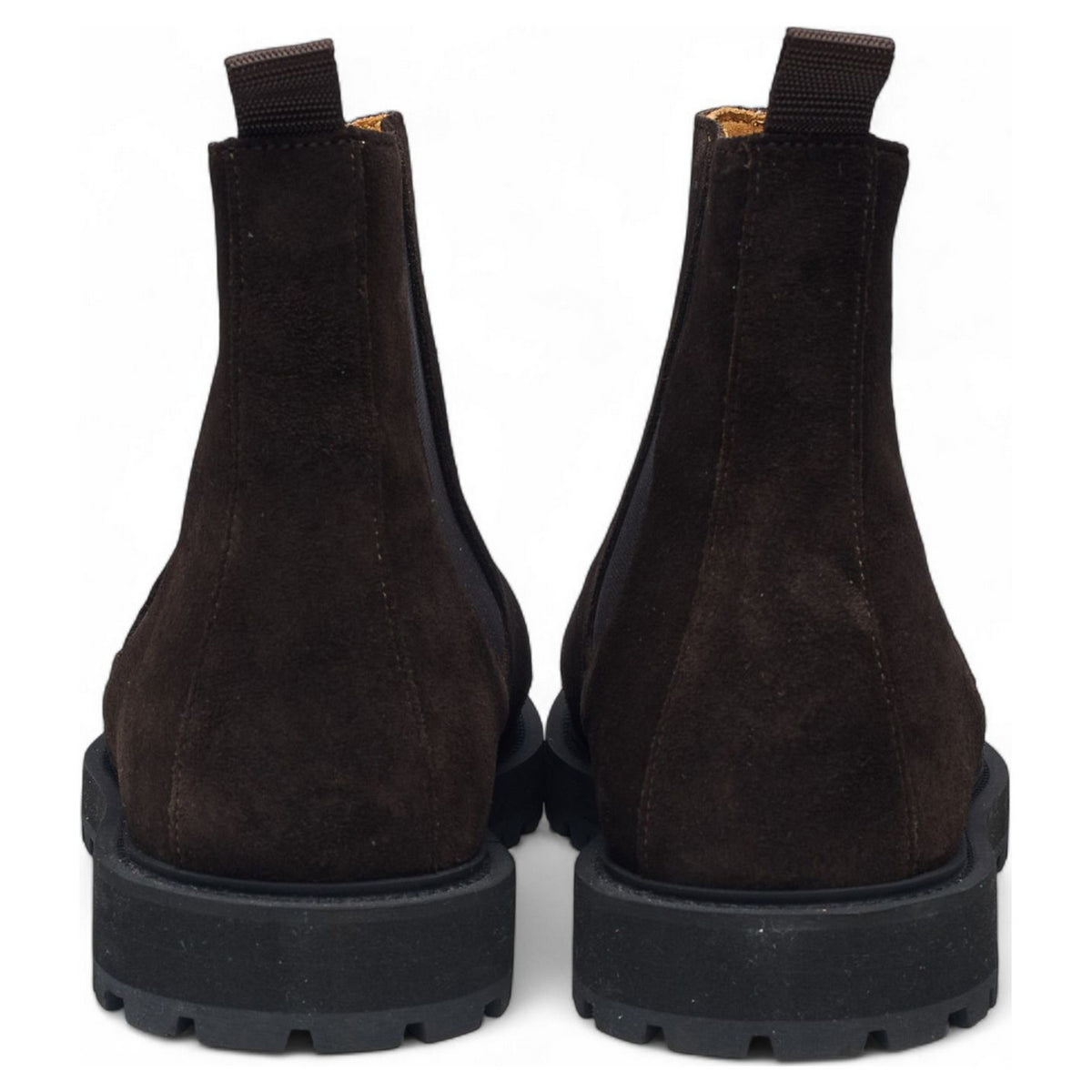 'Crest' Dark Brown Suede Chelsea Boots UK 9 EU 43
