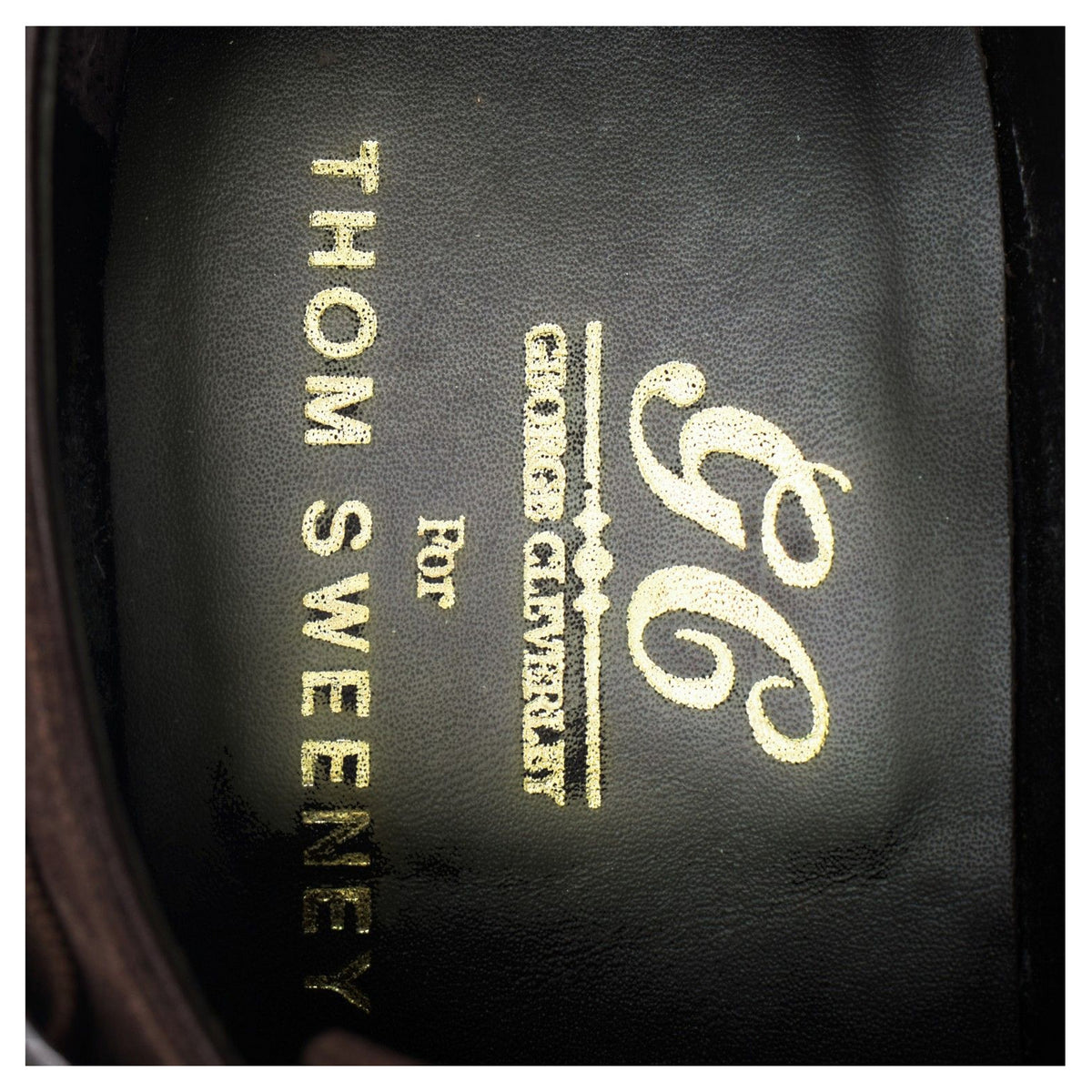 Thom Sweeney 'Luke' Brown Suede Double Monk Strap UK 8.5 E