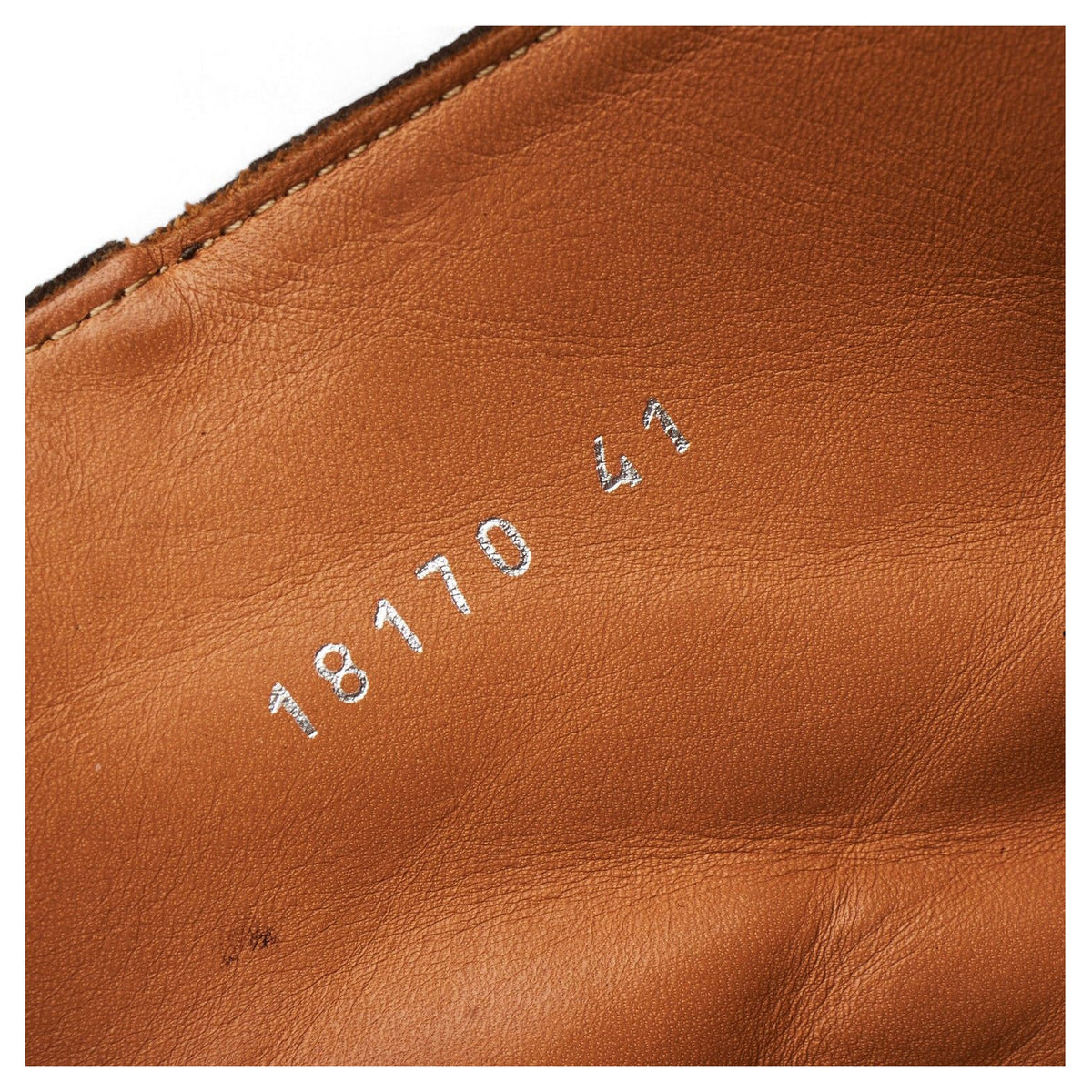 Brown Suede Zip Up Boots UK 7 EU 41