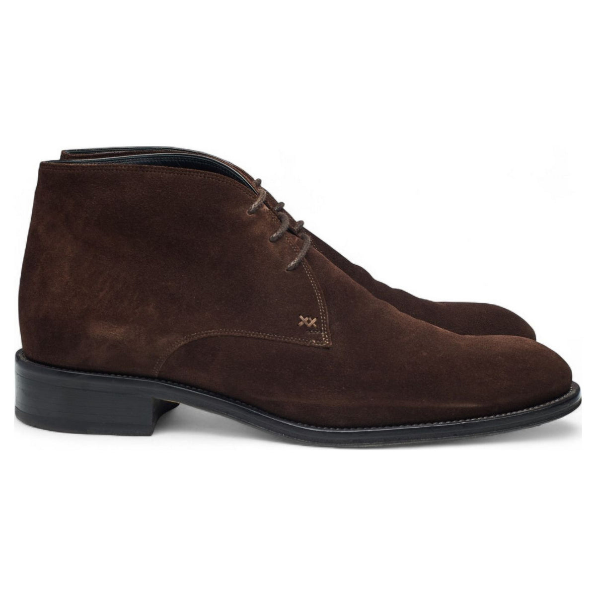 Dark Brown Suede Chukka Boots UK 10