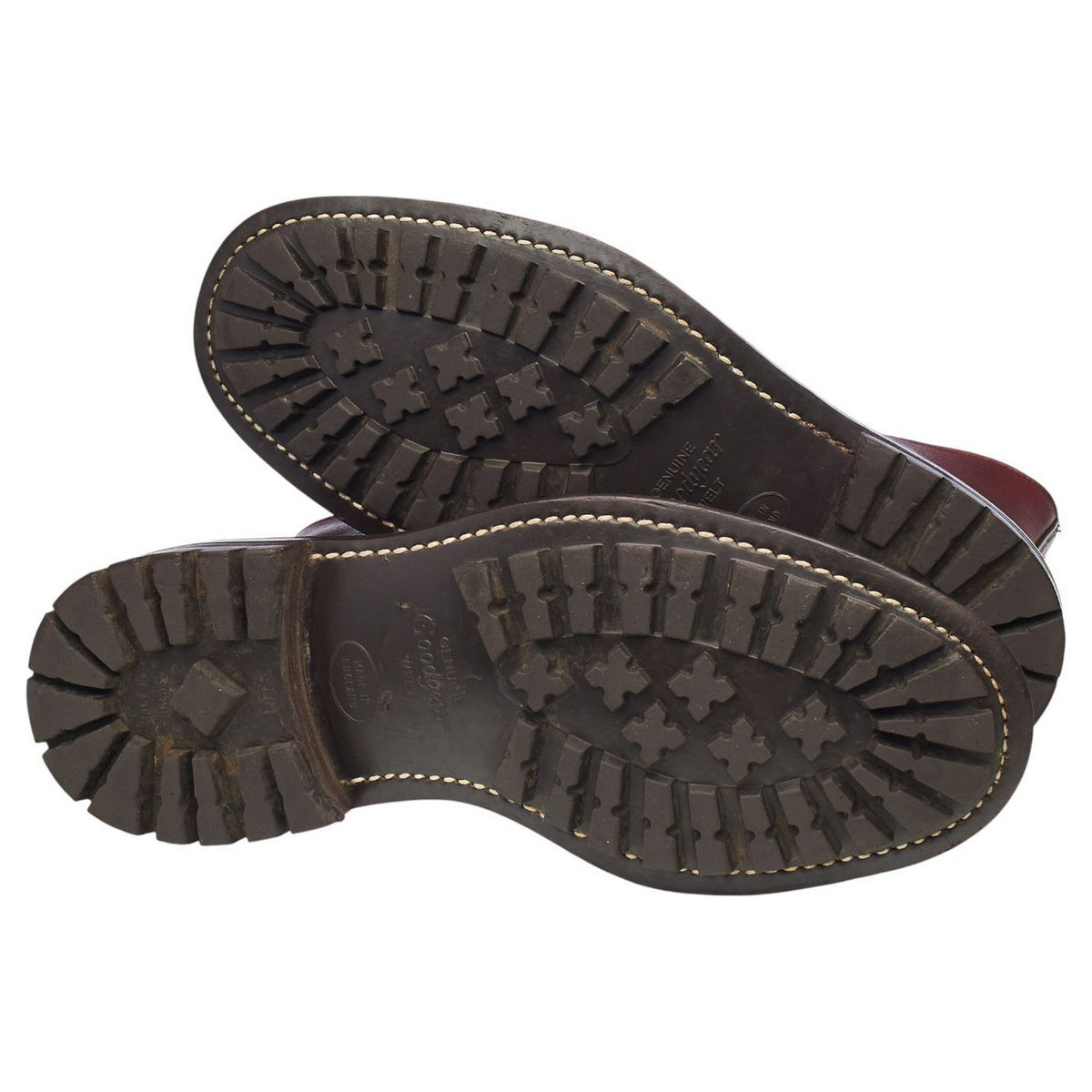 'Grassmere' Burgundy Grain Leather Boots UK 8