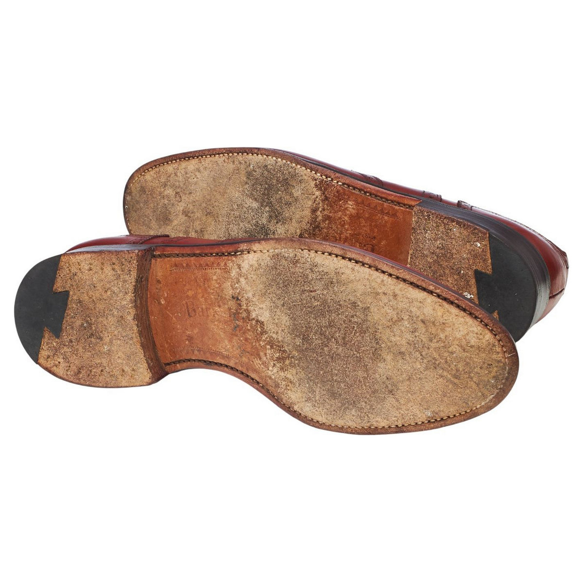 Tan Brown Leather Oxford Brogues UK 8 G