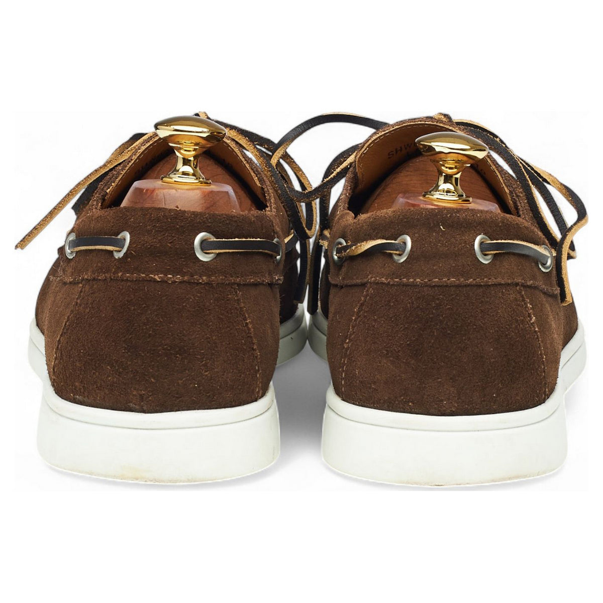 Brown Suede Boat Shoes UK 10