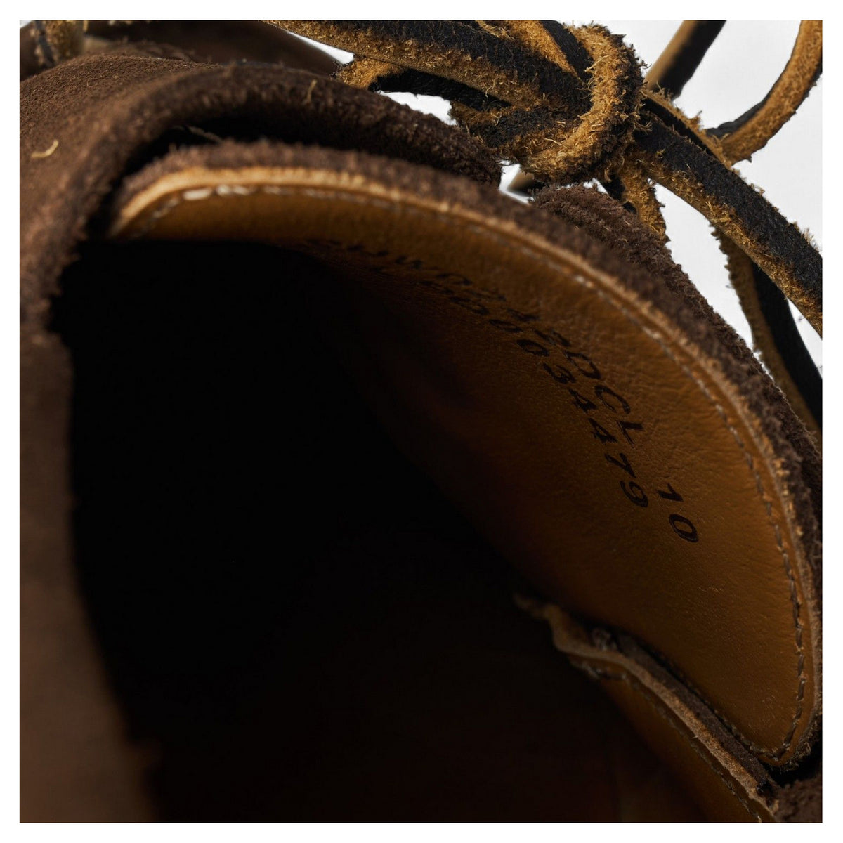 Brown Suede Boat Shoes UK 10