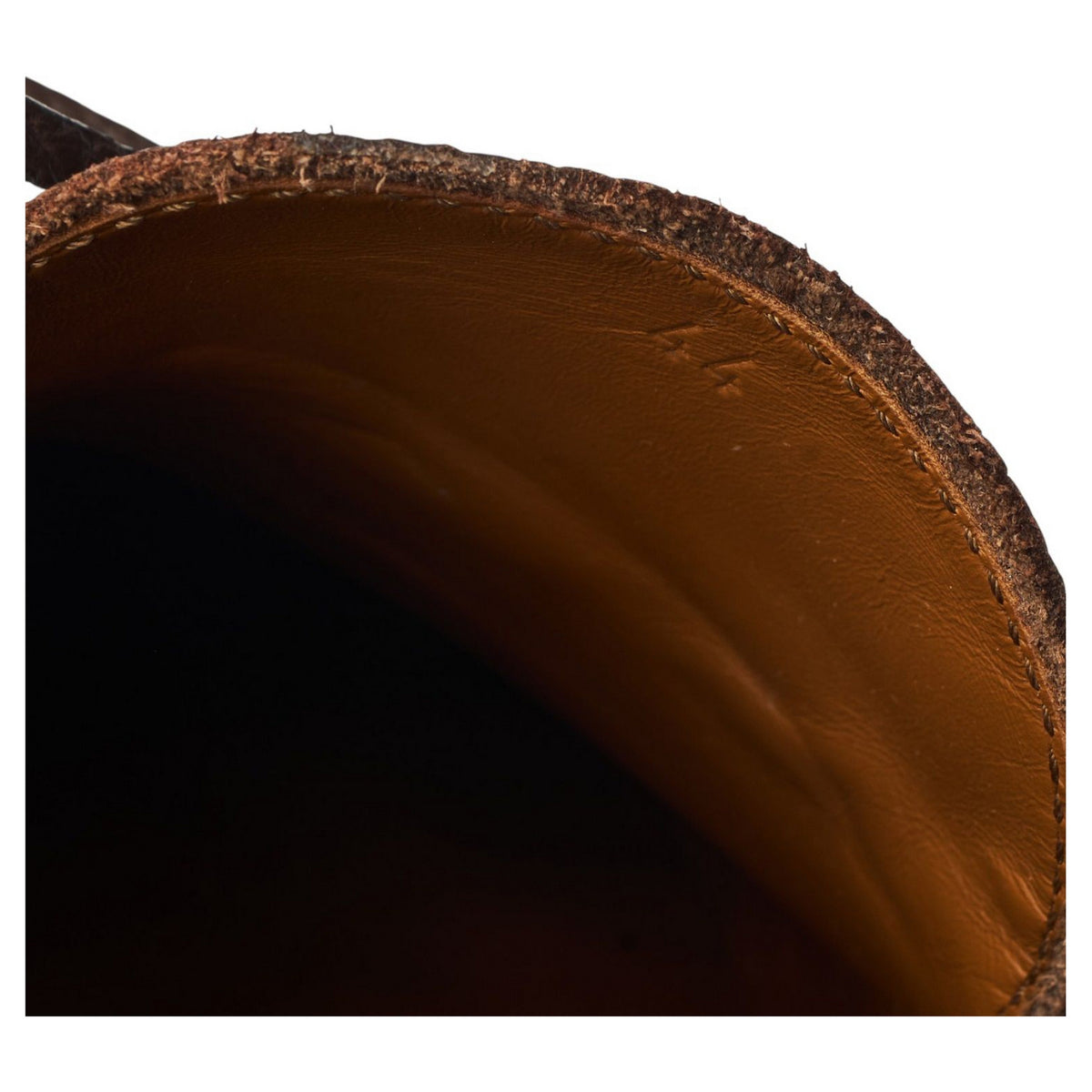 Brown Grain Leather Driving Loafers UK 10 EU 44