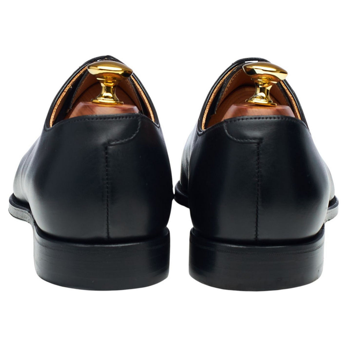 'Alex' Black Leather Wholecut Oxford UK 6.5 E