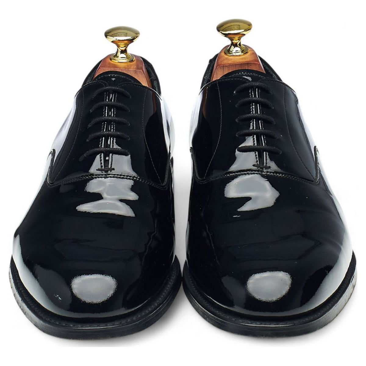 Black Patent Leather Oxford UK 6 F