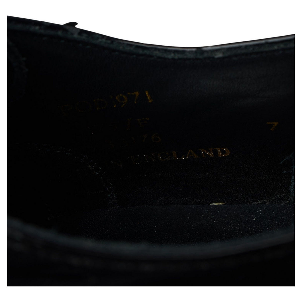 Black Patent Leather Oxford UK 6 F