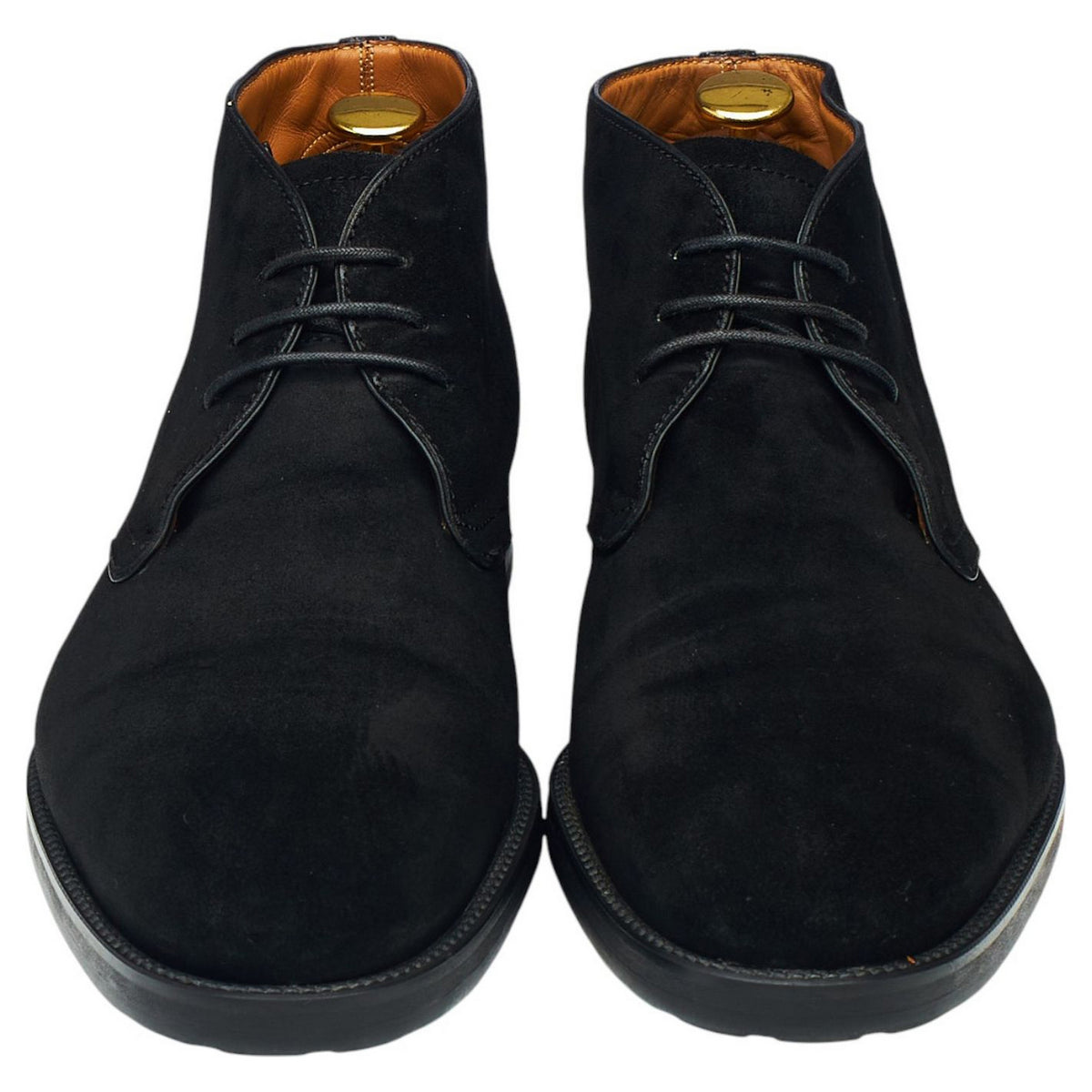 'Robik' Black Suede Chukka Boots UK 7.5 E