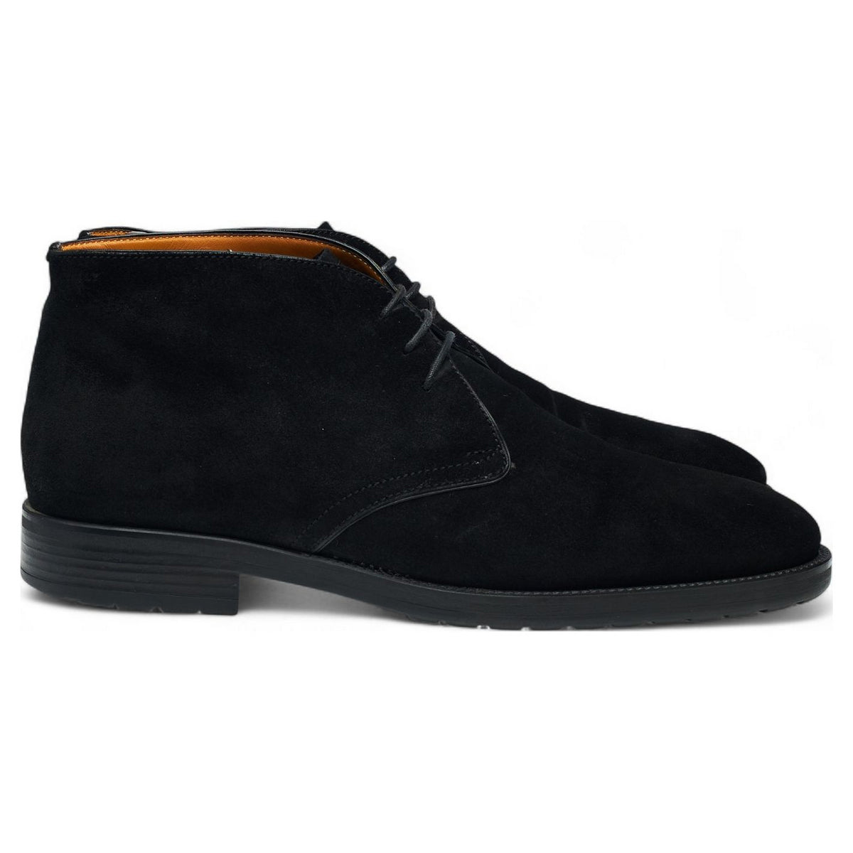 'Robik' Black Suede Chukka Boots UK 7.5 E