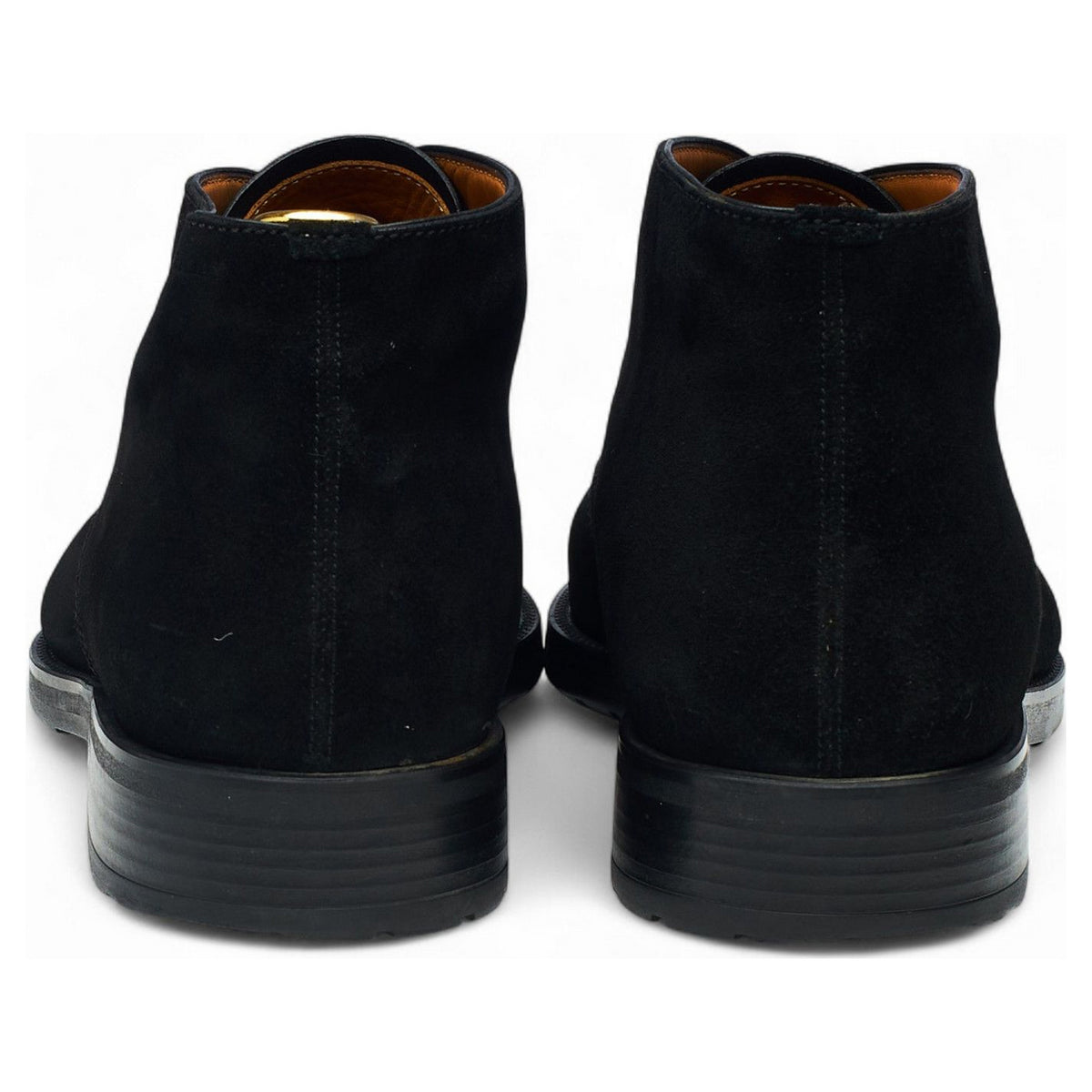 'Robik' Black Suede Chukka Boots UK 7.5 E