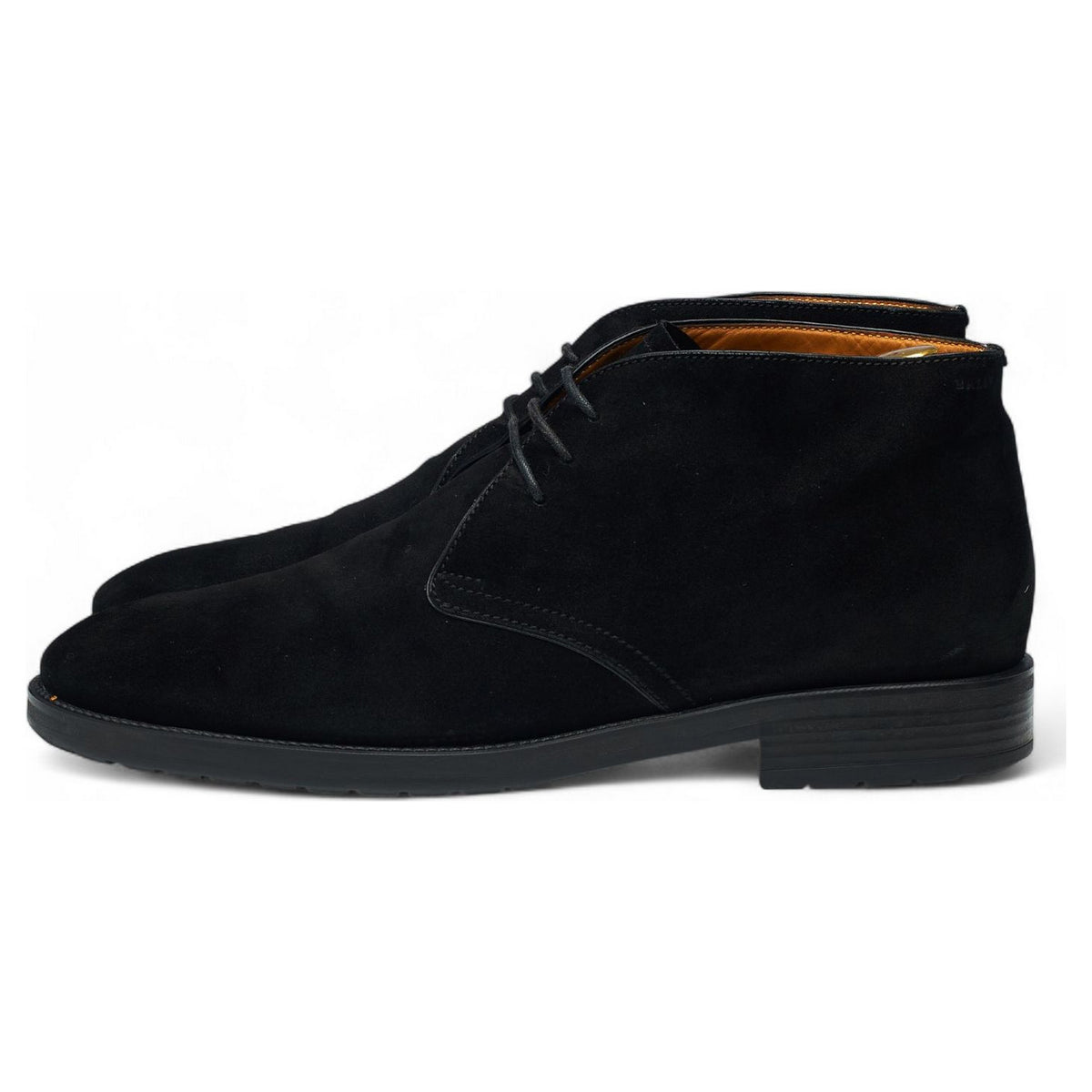 'Robik' Black Suede Chukka Boots UK 7.5 E