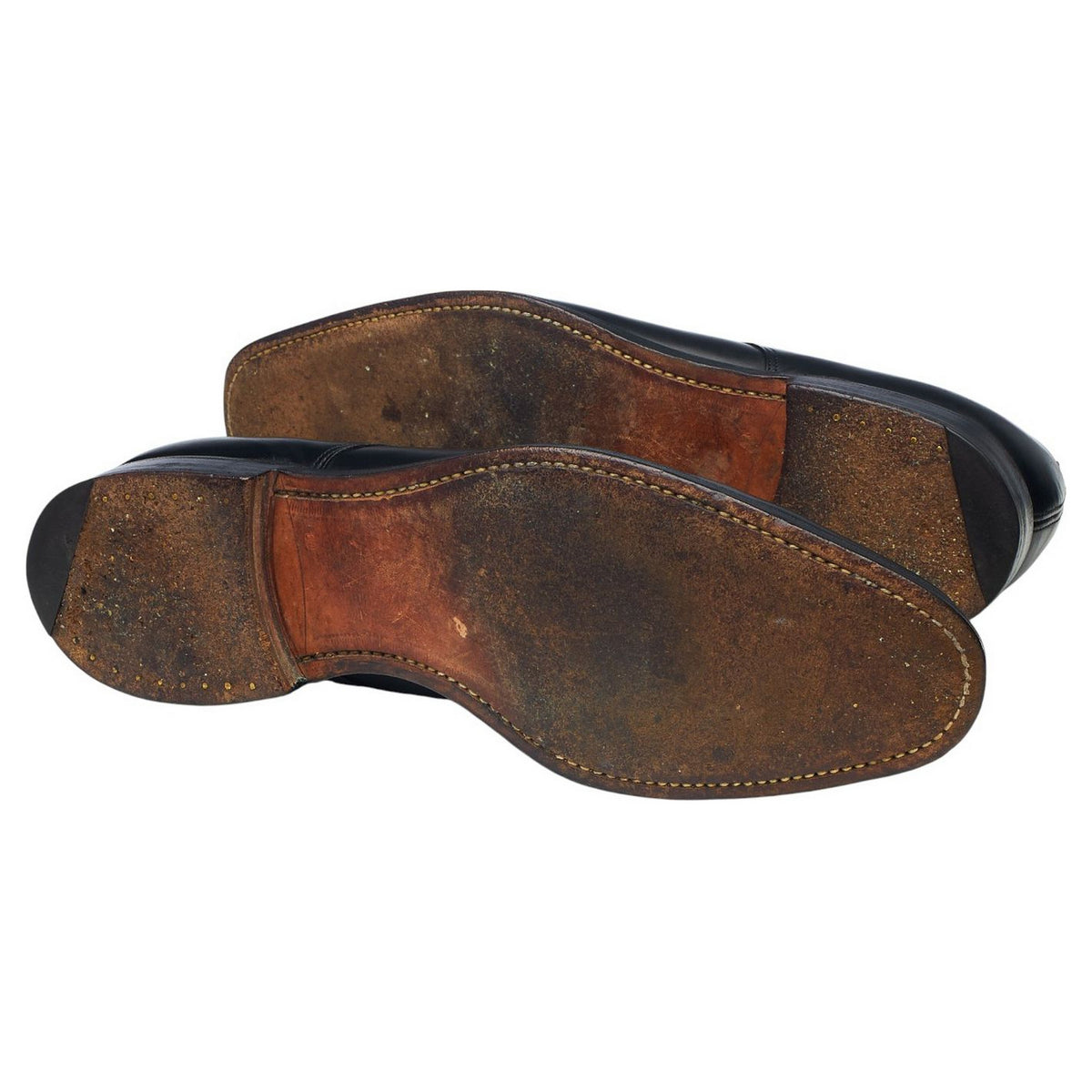 'Coram' Black Leather Derby UK 8 F