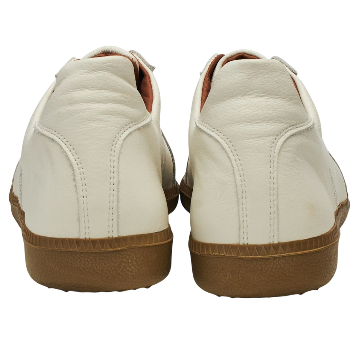 'German Military Trainer' White Leather Sneakers UK 10 EU 44