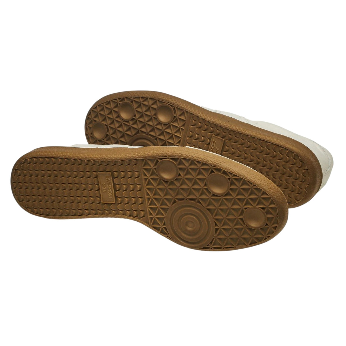 'German Military Trainer' White Leather Sneakers UK 10 EU 44