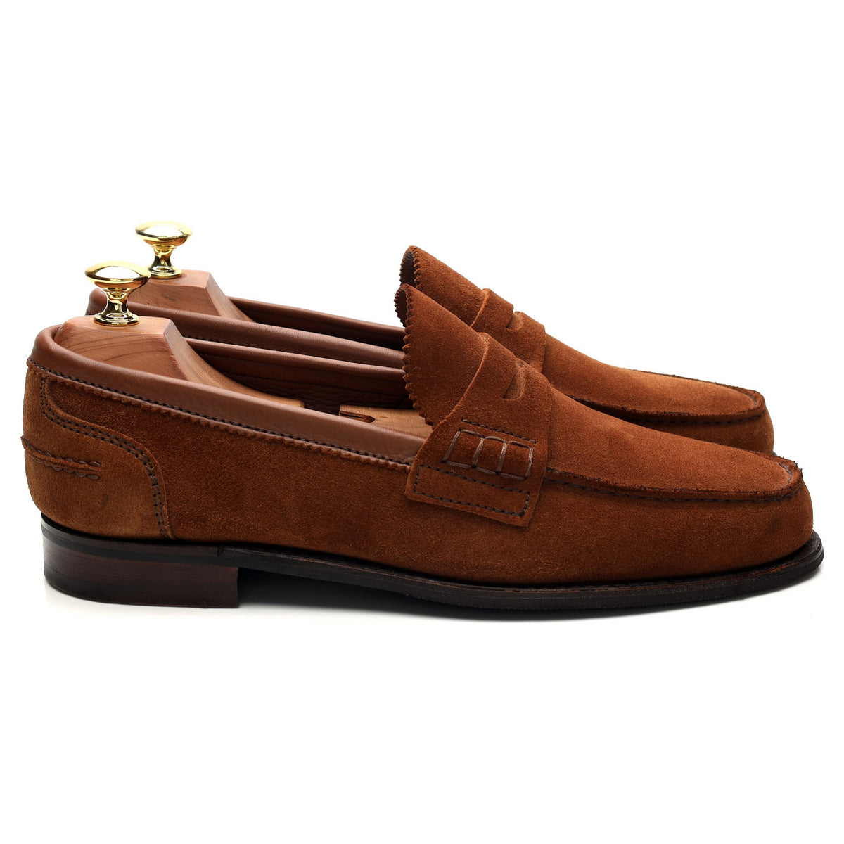 &#39;Dover D&#39; Tan Brown Suede Loafer UK 8 F