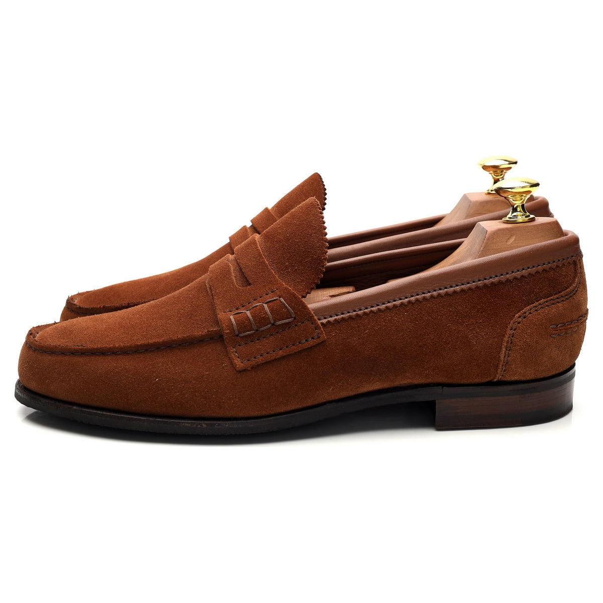 &#39;Dover D&#39; Tan Brown Suede Loafer UK 8 F