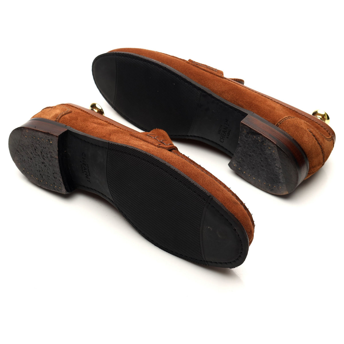 &#39;Dover D&#39; Tan Brown Suede Loafer UK 8 F