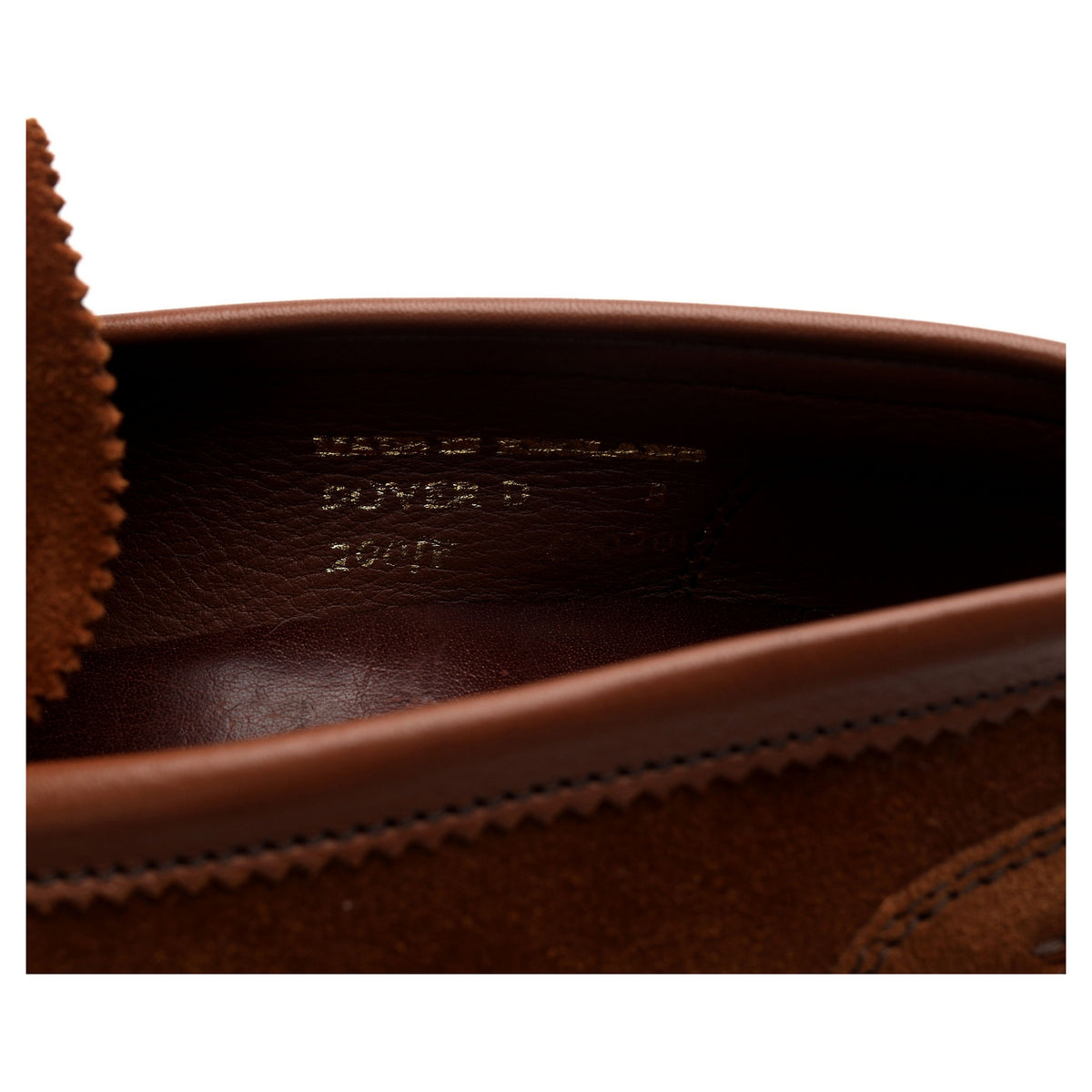 &#39;Dover D&#39; Tan Brown Suede Loafer UK 8 F