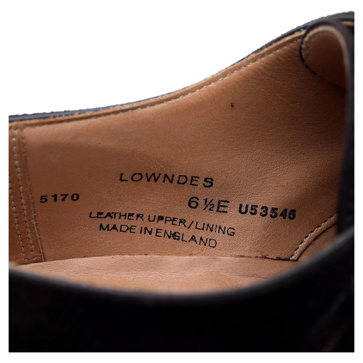 &#39;Lowndes&#39; Dark Brown Suede Monk Strap UK 6.5 E