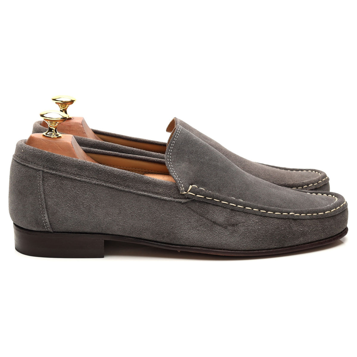 Grey Suede Loafer UK 9.5 EU 43.5