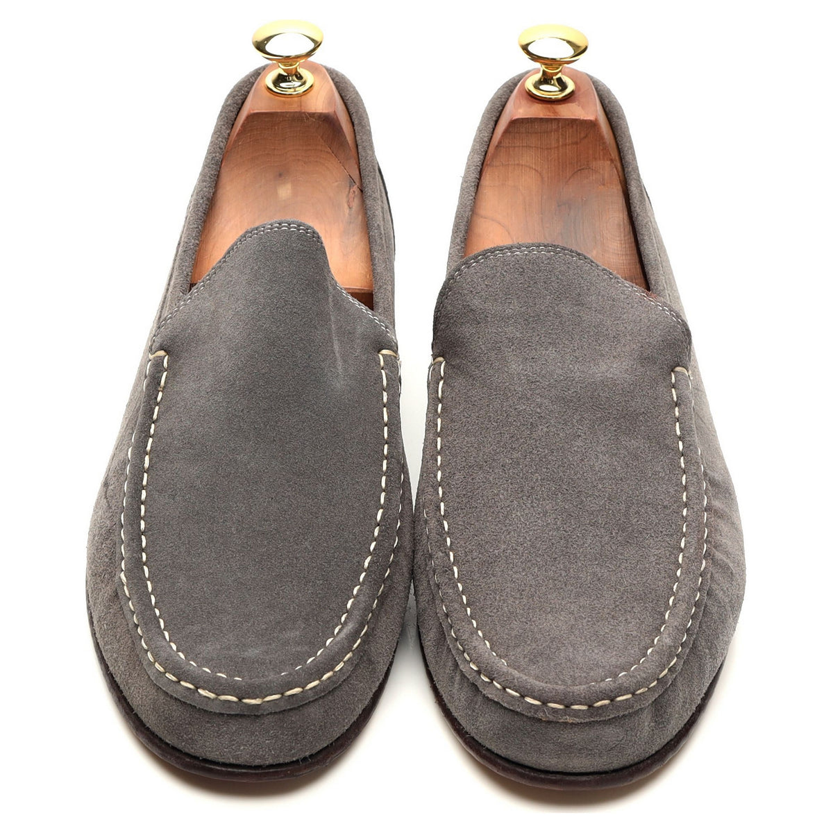 Grey Suede Loafer UK 9.5 EU 43.5