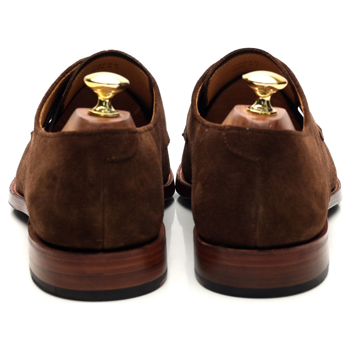 &#39;Oscar&#39; Brown Suede Derby UK 8 F