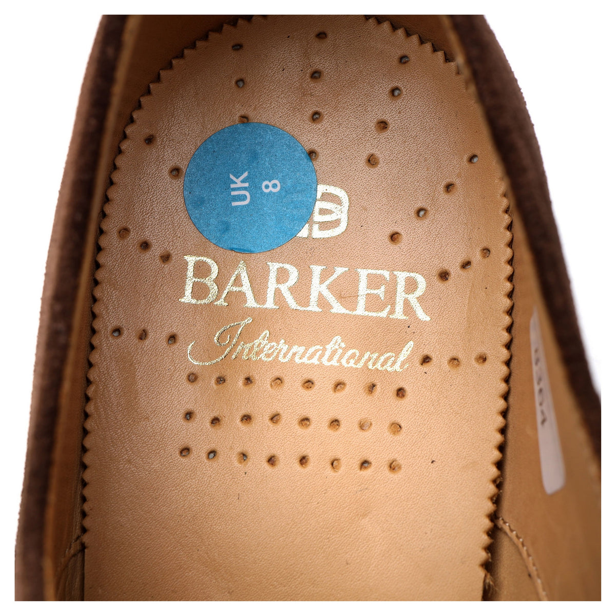 &#39;Oscar&#39; Brown Suede Derby UK 8 F