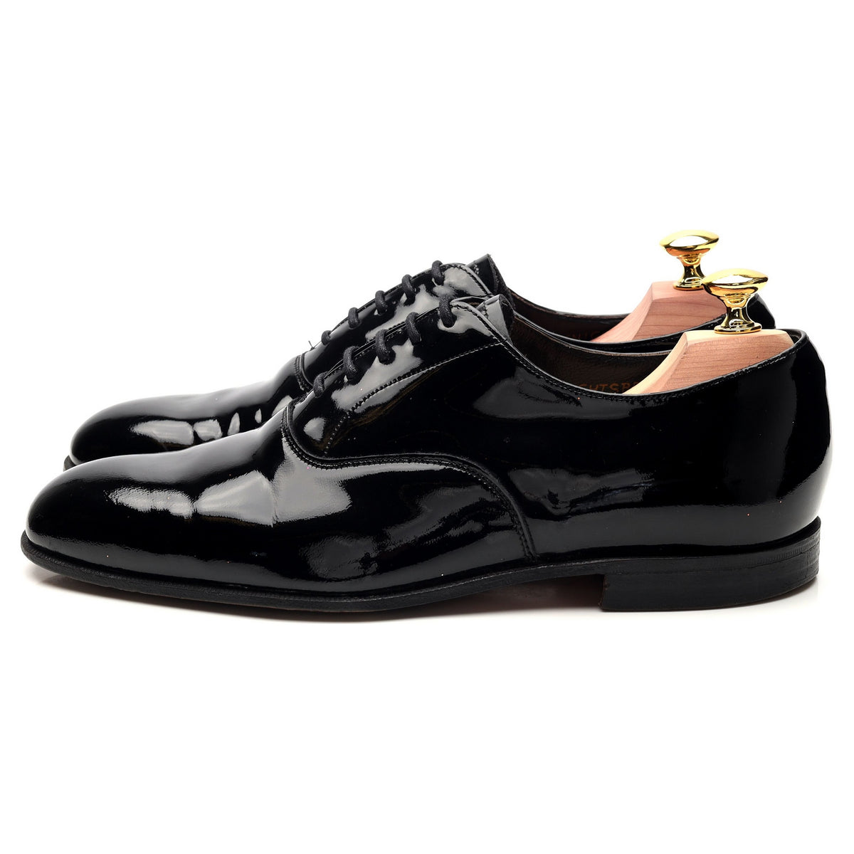 &#39;Knightsbridge&#39; Black Patent Leather Oxford UK 7 F