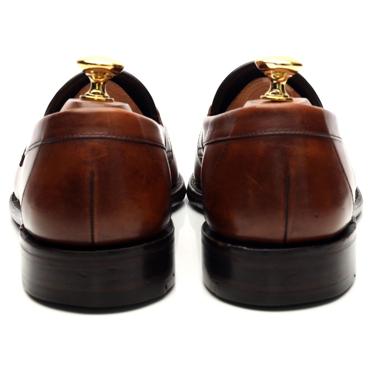 1880 &#39;Hornbeam&#39; Brown Leather Loafer UK 6.5 F