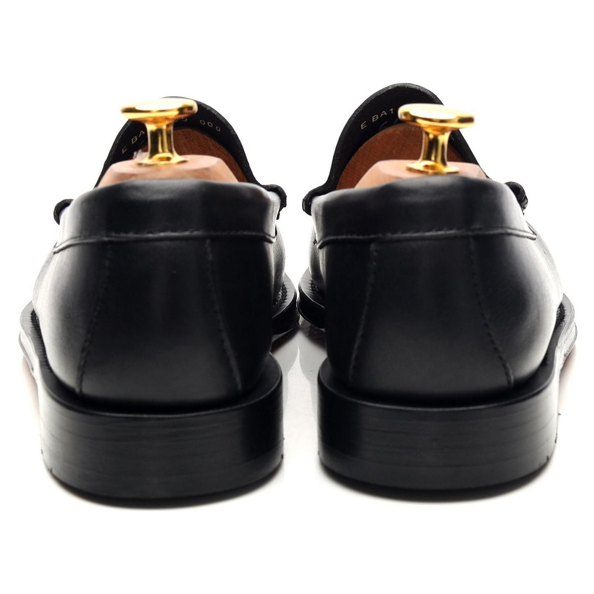 &#39;Weejuns&#39; Black Leather Loafer UK 6